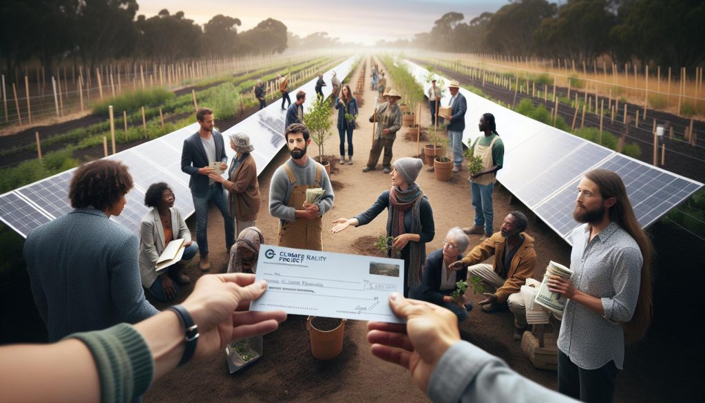 Does The Climate Reality Project Provide Funding
