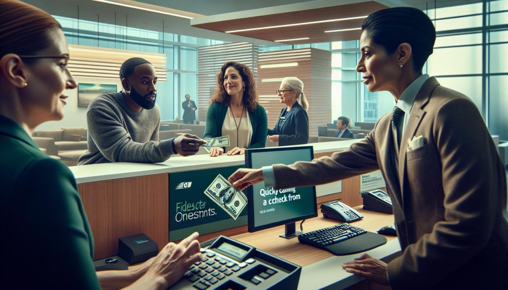 Where Can I Cash a Check From Fidelity Investments Quickly