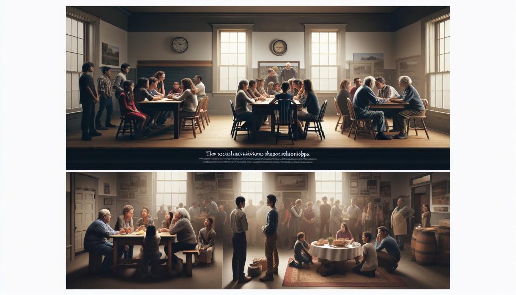 Social Institutions Shaping Our Relationships 3 Social Institutions Shaping Our Relationships