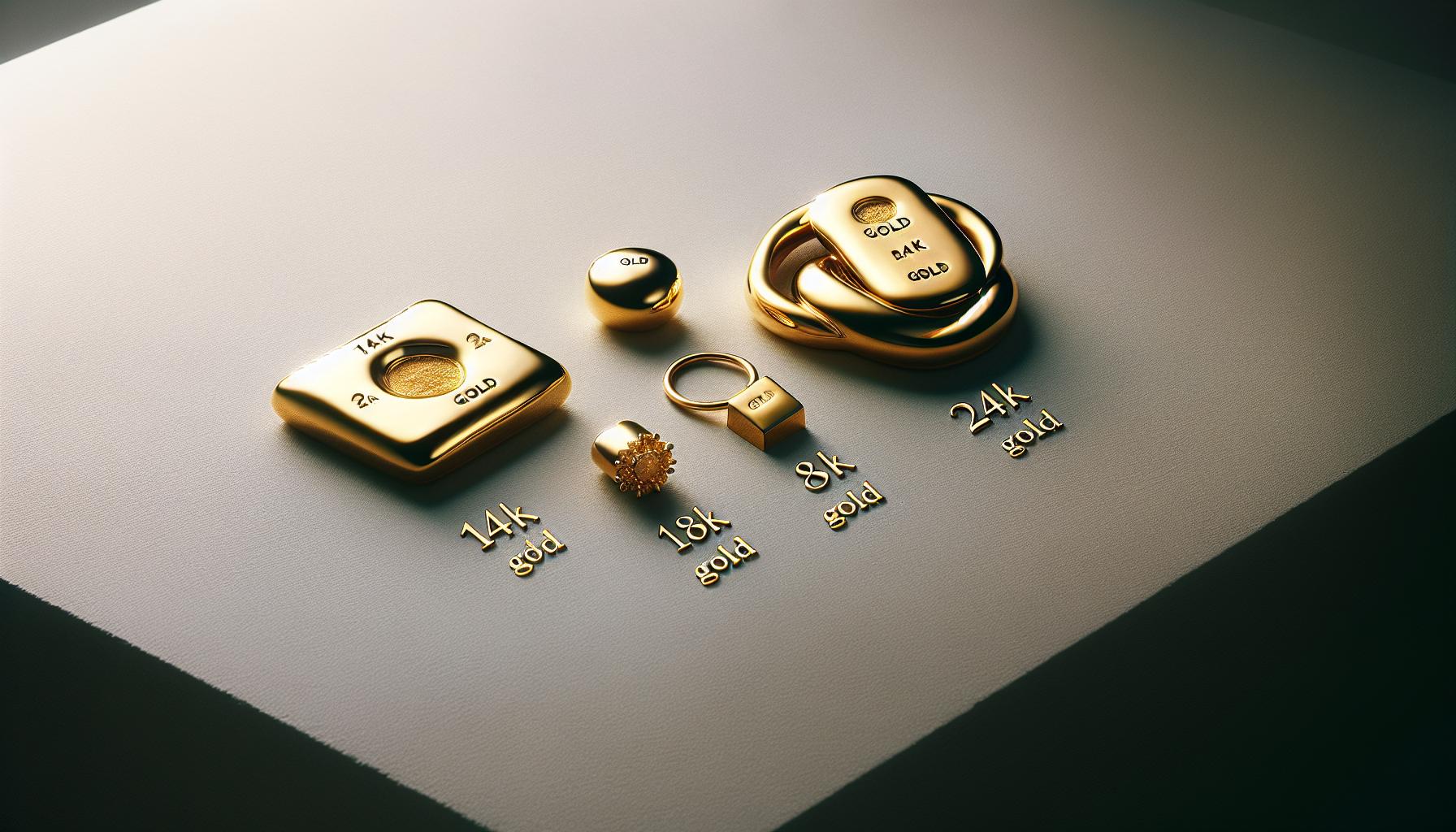 Comparing 14k Gold to Other Gold Types