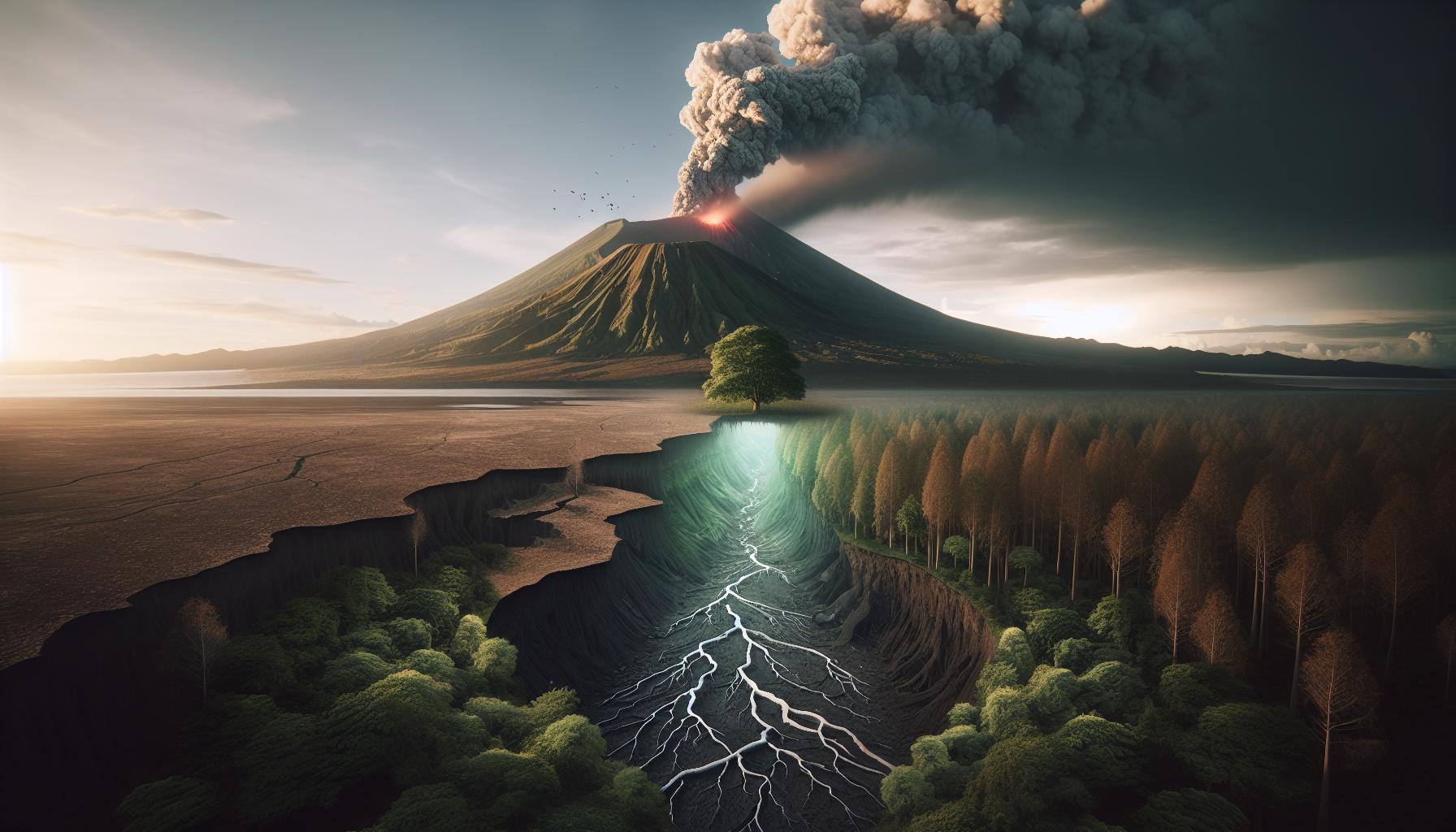How Volcanic Activity Shaped the Climate