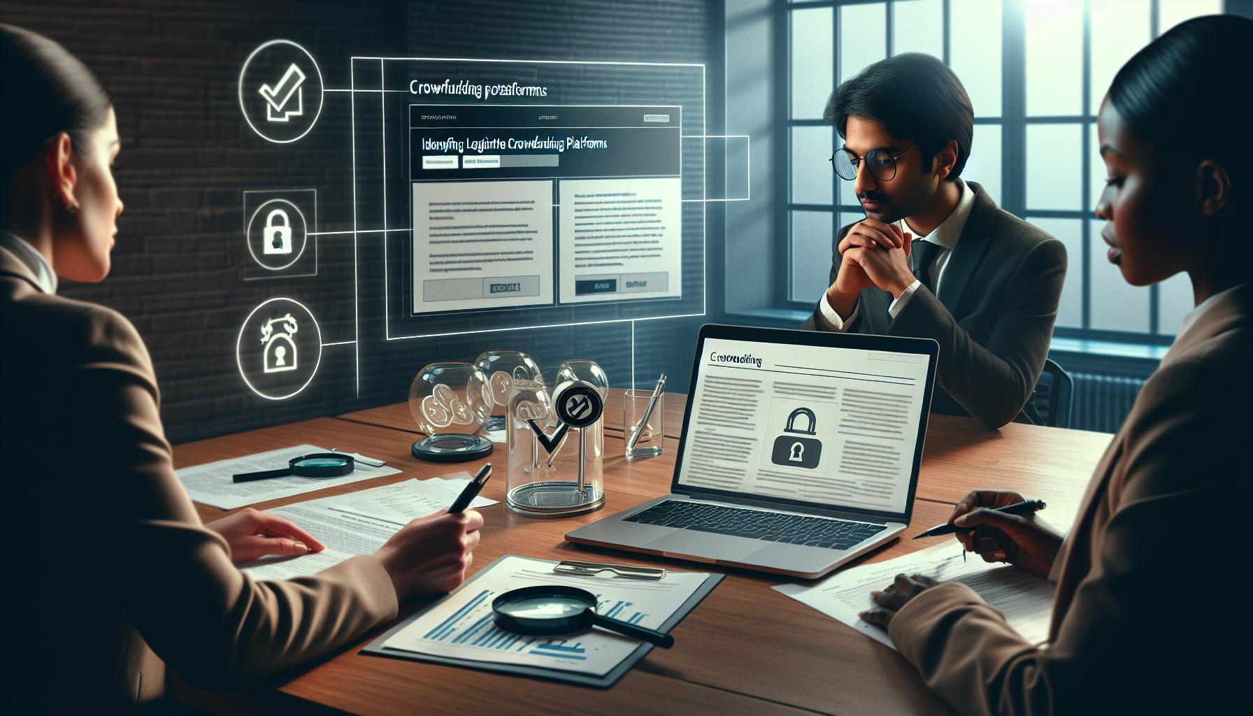 Identifying Legitimate Crowdfunding Platforms