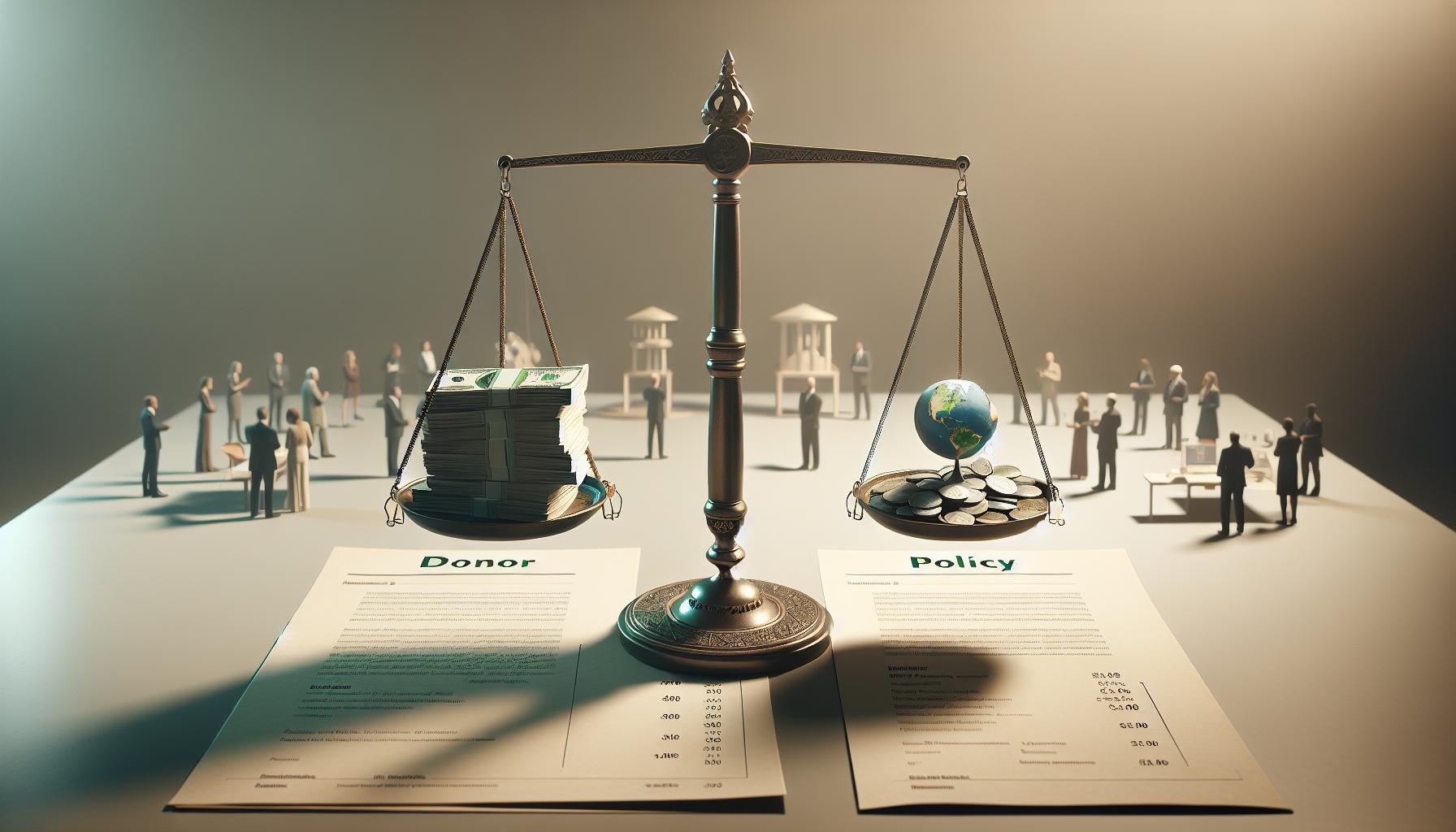 The Impact of Donor Contributions on Climate Policy