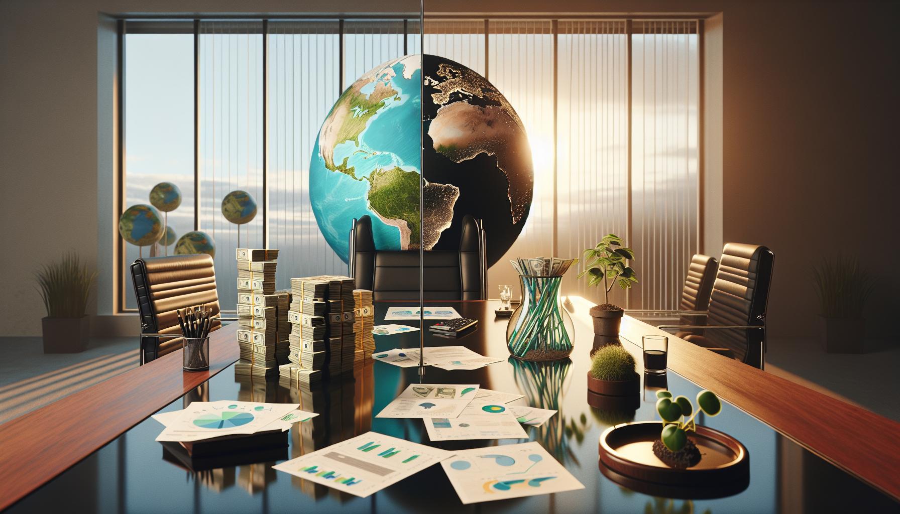 The Impact of Funding on Climate Change Discourse