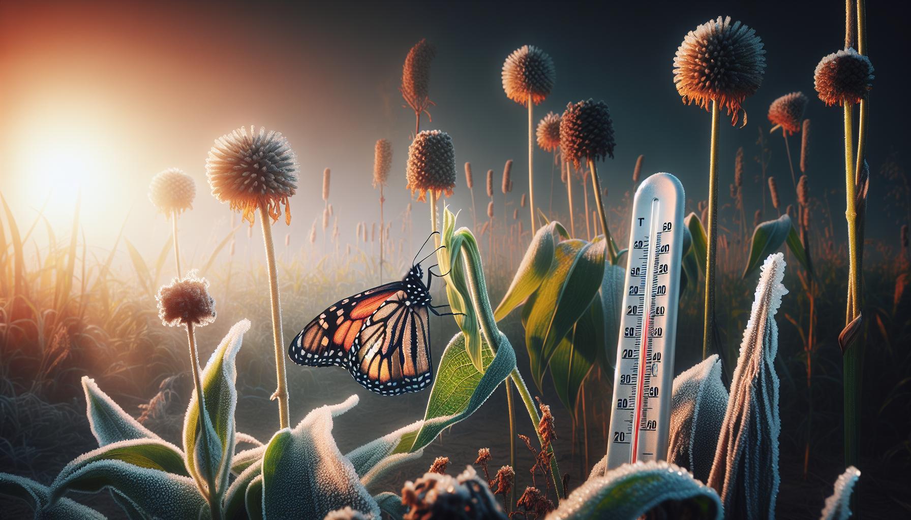 The Impact of Temperature Changes on Monarch Lifecycles