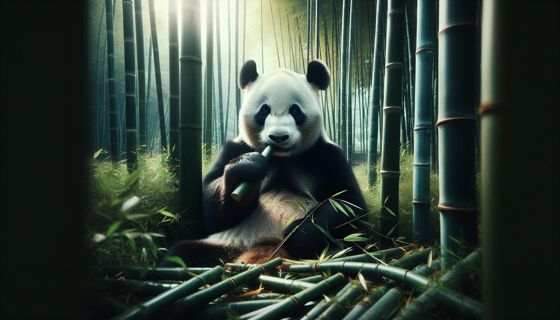 The Role of Bamboo in Panda Survival