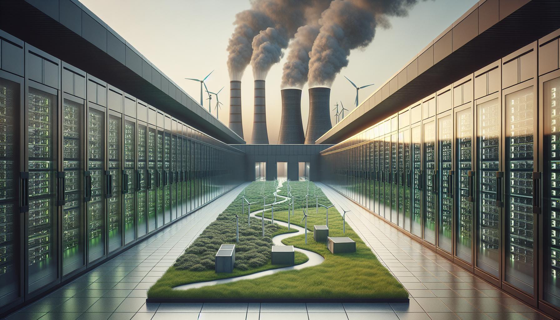 The Role of Data Centers in Greenhouse Gas Emissions