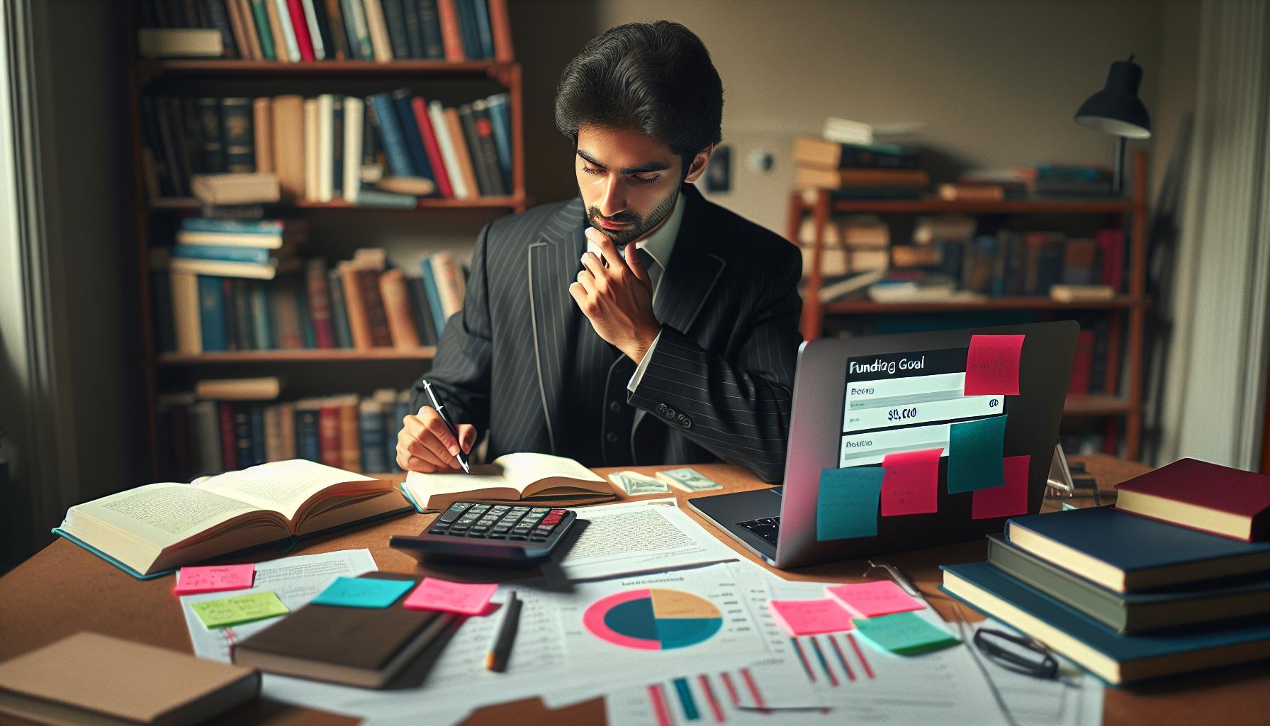 Setting a Realistic Funding Goal for Your Book