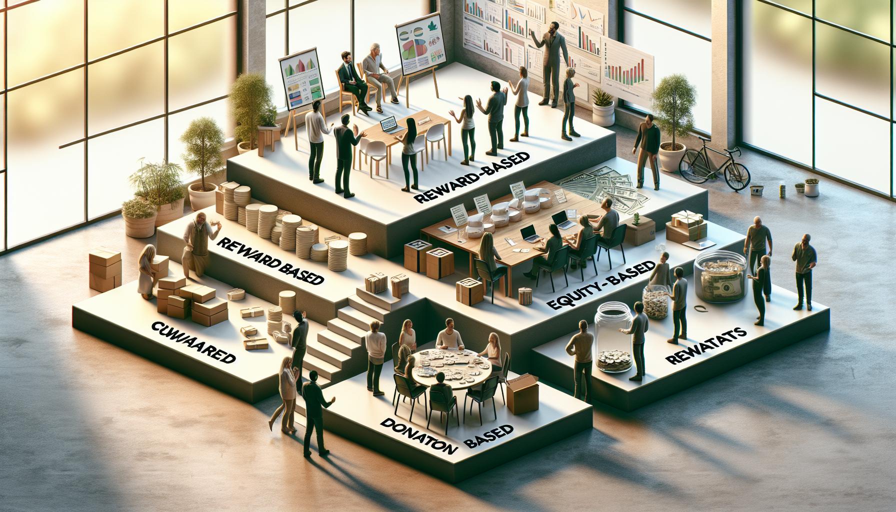 How Does Crowdfunding Help Startup Businesses: Funding Strategies 3 Types of Crowdfunding: Which One Fits Your Business?